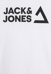 Jack & Jones Junior JJKAI ZIP HOOD SET - Mikina so zipsom - light grey melange/white