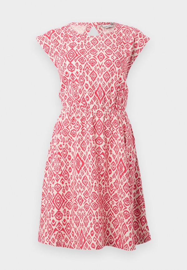 LINNO - Day dress - geranium diamond2