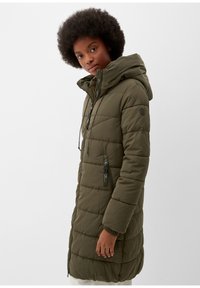 QS Winter coat - khaki oliv