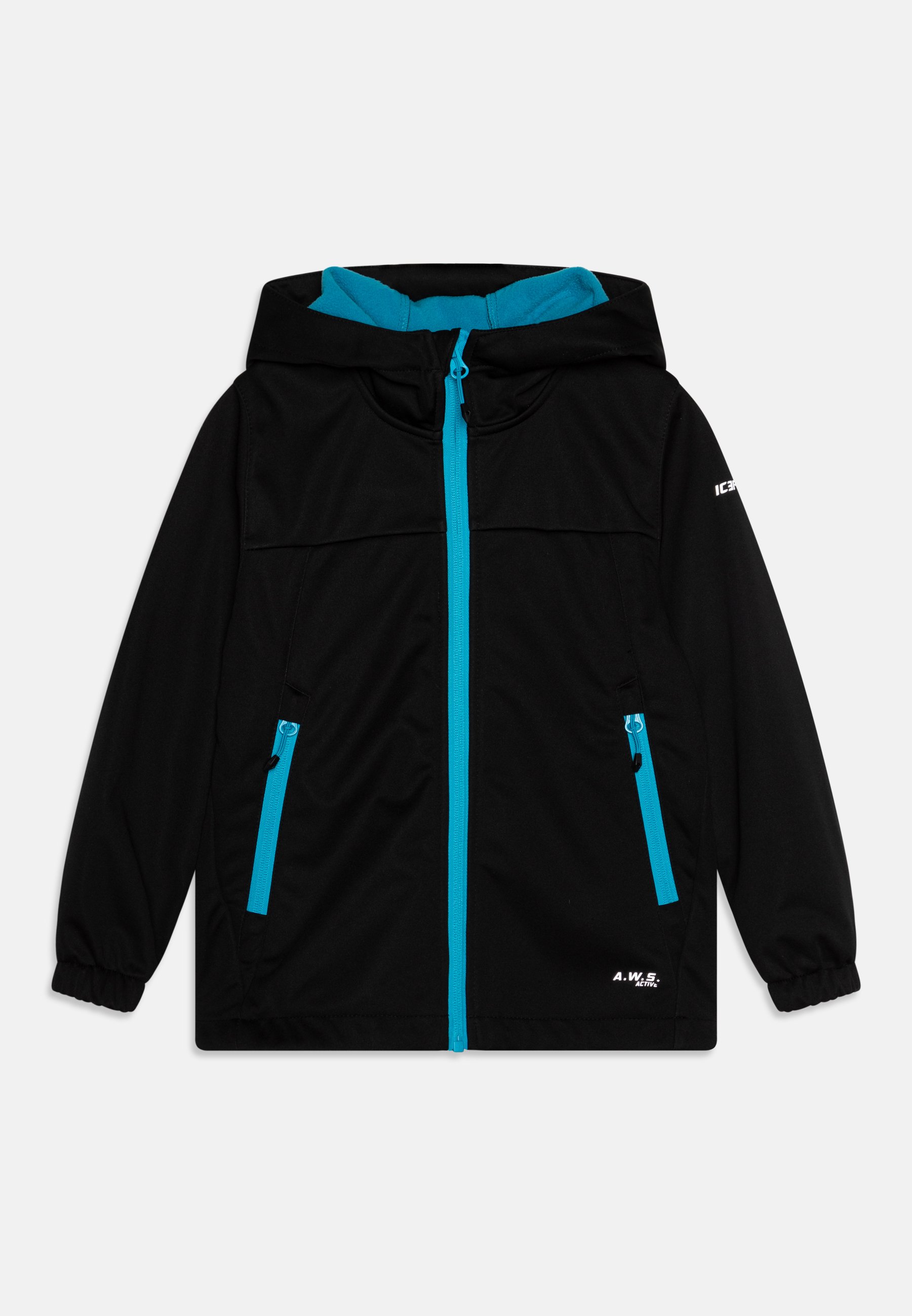 Icepeak KLINE JR UNISEX Soft shell jacket turquoise/dark blue