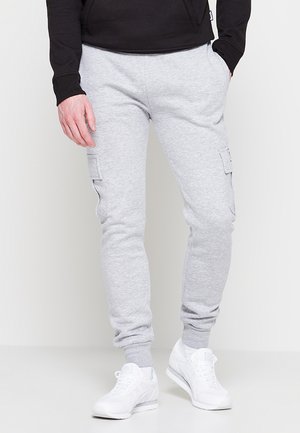 LINUS - Tracksuit bottoms - grey marl