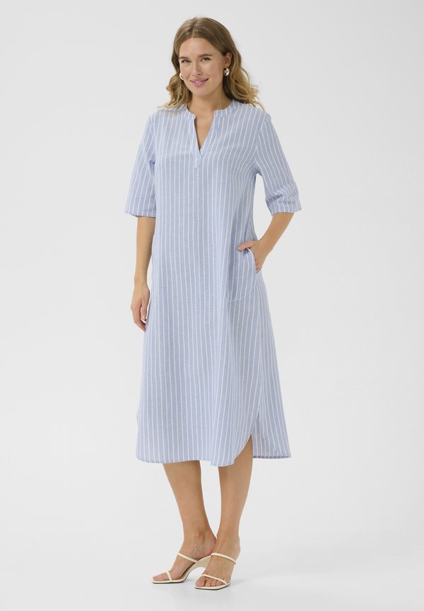 KAMALENA - Freizeitkleid - ebbandflow mel chalk stripe