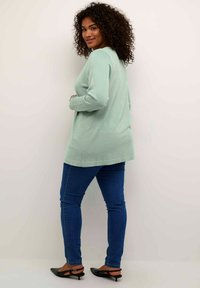 Kaffe Curve FARSIA - Cardigan - granite green