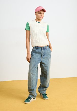 CAMPUS 00S W - Skatesko - mineral green/sandy pink/putty grey