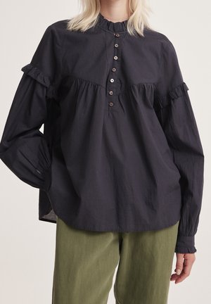 Blouse - dark grey