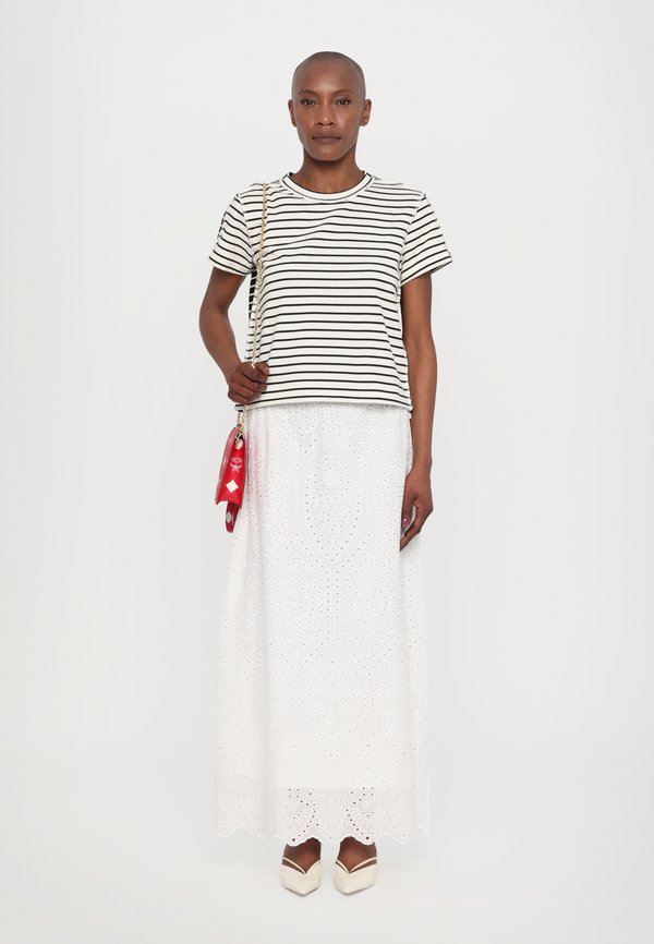 LUNA MAXI SKIRT - Maxi skirt - cream2