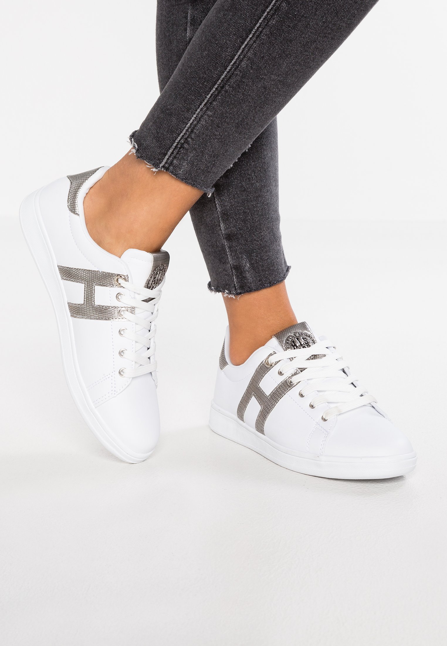 H.I.S Joggesko whitesilver Zalando.no H.I.S Joggesko whitesilver Zalando.no