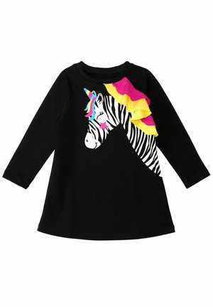 Denokids FRILLY ZEBRA - Jurk - mehrfarbig