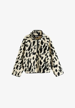 Next, Pulover din fleece - animal print