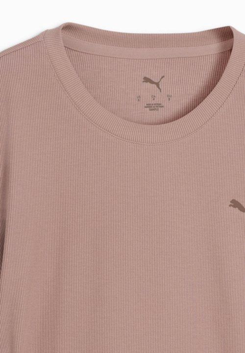 PUMA TEE - Sports T-shirt - sandstone — photo 6