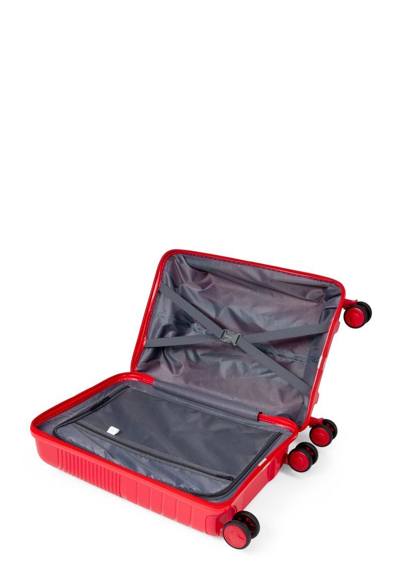 Valise Delsey Benetton Pierre Cardin Lyon CL889 Valise Rigide En ABS Avec 8 Roulettes Pivotantes Poignée Télescopique Valise 60 Cm