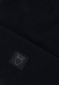 KnowledgeCotton Apparel DOUBLE LAYER BEANIE UNISEX - Čepice - black jet