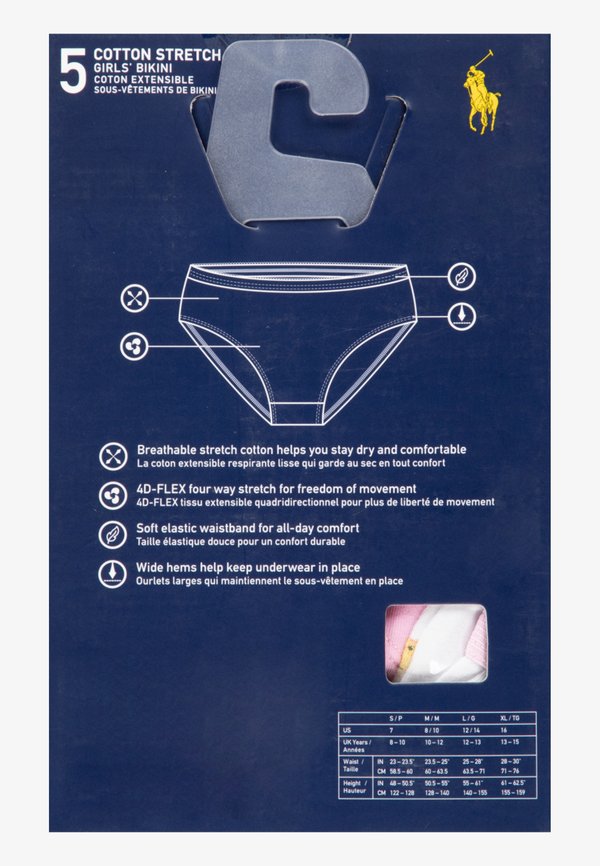 BIKINI BRIEF 5 PACK - Briefs2