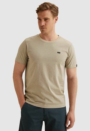 Vanguard, T-SHIRT STRIPES - Print T-shirt - beige