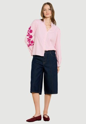 LolaLiza, EMBROIDERED SHIRT EMBROIDERED SHIRT - Button-down blouse - light pink