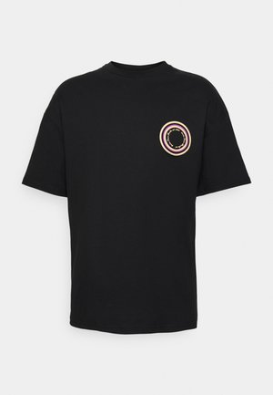 FLOWER UNISEX - Print T-shirt - black