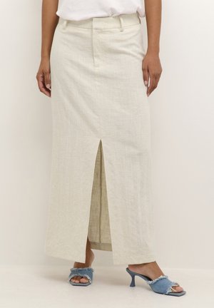 Maxi skirt - feather gray melange