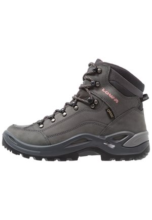 Lowa RENEGADE GTX MID WS - Hiking shoes - graphite/rosé