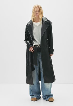 Trenchcoat - black