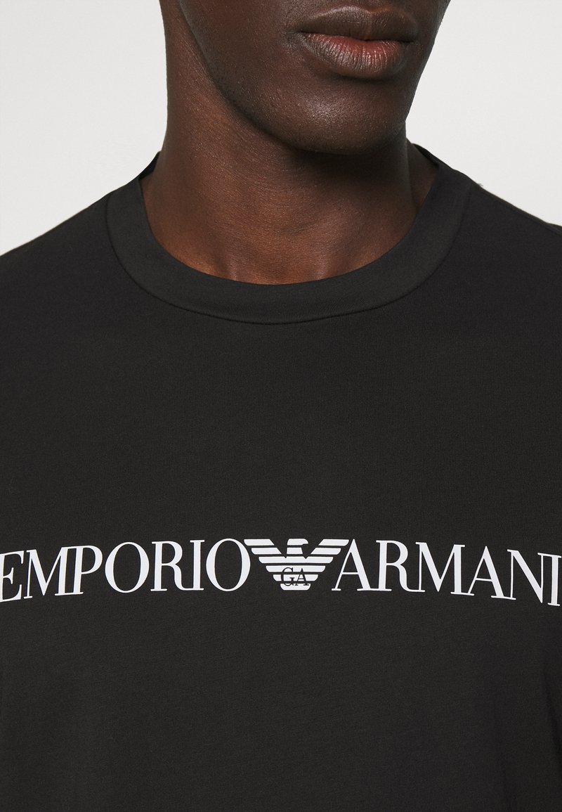 Emporio Armani Print T-shirt - nero/black - Zalando