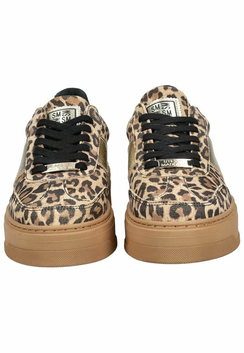 Steve Madden SNEAKER - Sneaker low - leopard/hellbraun - Zalando.de