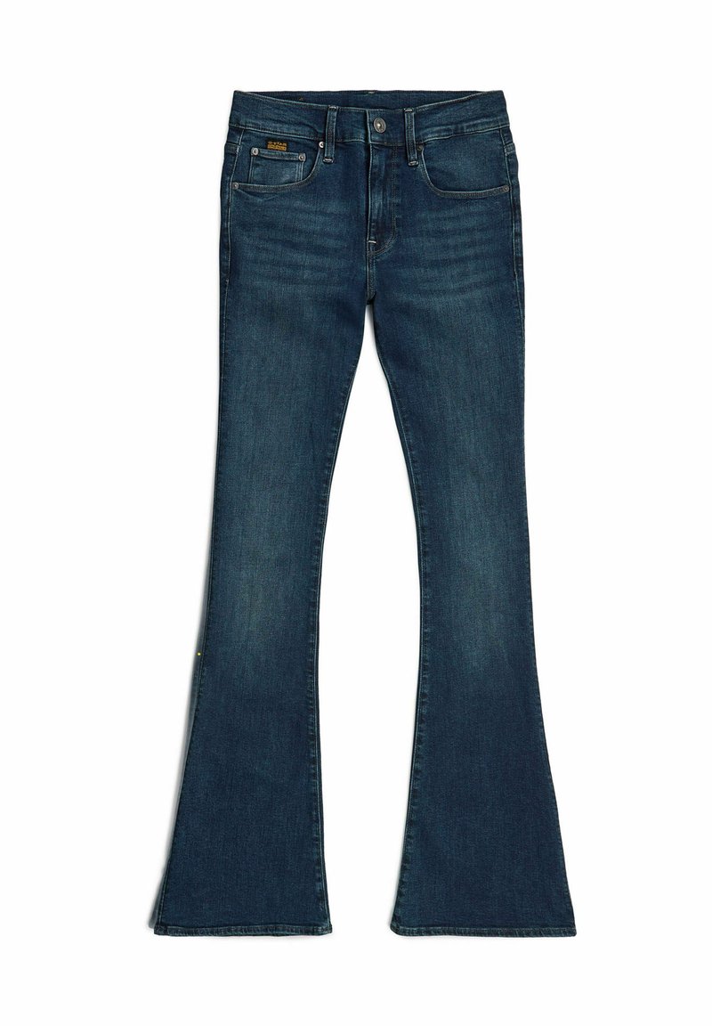G-Star Flared Jeans donkerblauw denim