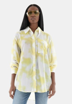 Overhemdblouse - light yellow
