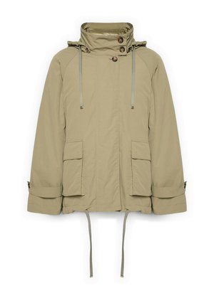 Elena Mirò, PARKA 3 IN 1 CON TASCHE CARGO - Vinterjakker - verde militare