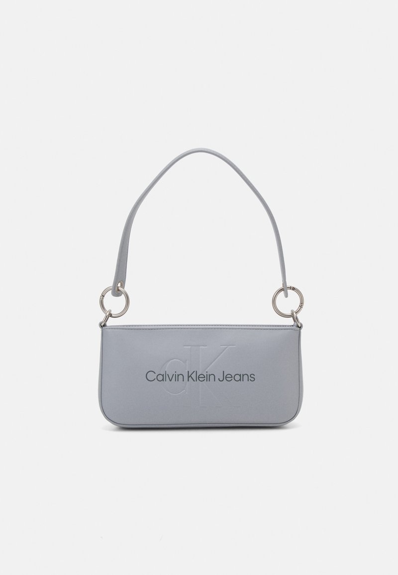 Calvin Klein Jeans SCULPTED SHOULDER POUCH MONO - Borsa a mano - quarry