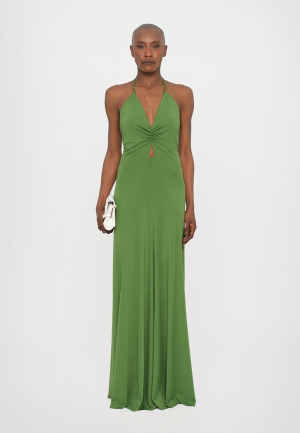V NECK RUCHED CAMI GOWN - Occasion wear4