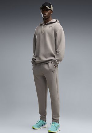 Puma, M PUMA X HYROX CLOUDSPUN HOODIE - Felpa con cappuccio - mouse gray