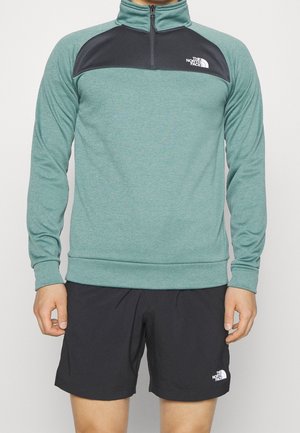 Fleecepullover - turquoise