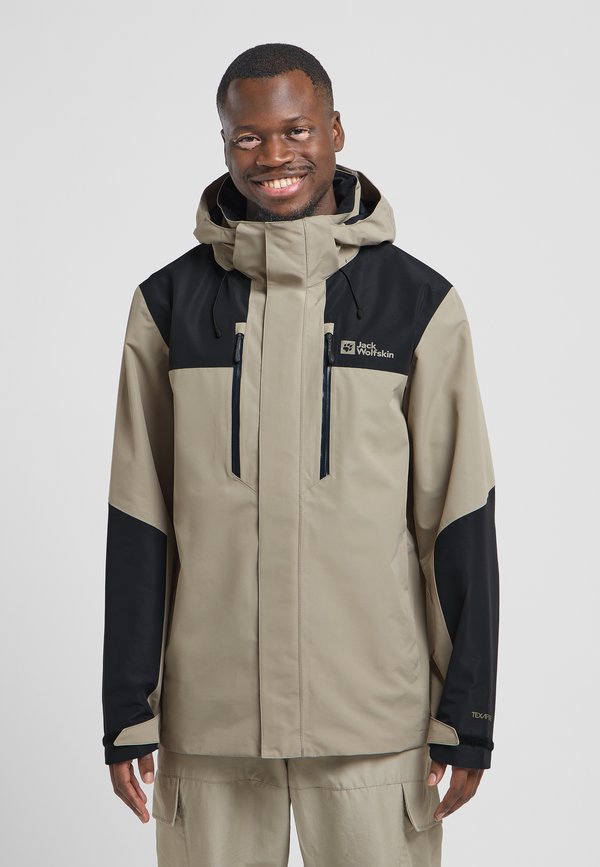 JASPER - Regenjacke / wasserabweisende Jacke - stone