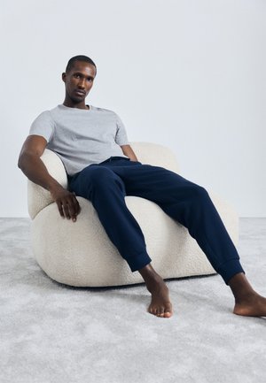 TROUSERS WITH CUFFS - Pizsama alsók - blue