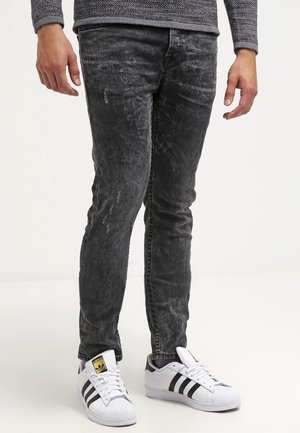 Slim fit jeans - black