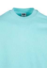 Urban Classics FLUFFY CREWNECK - Sweatshirt - berylblue