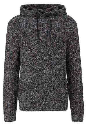Hættetrøje - mottled black