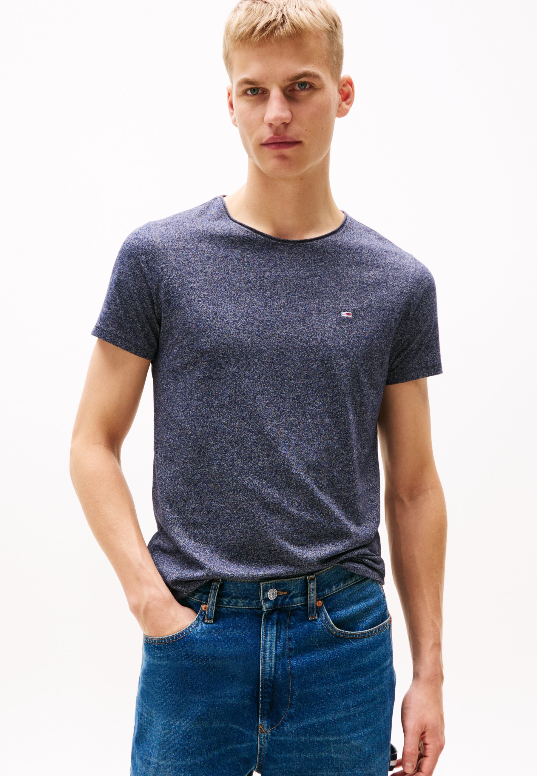 Tommy Jeans JASPE - T-shirt basic/granatowy - Zalando.pl