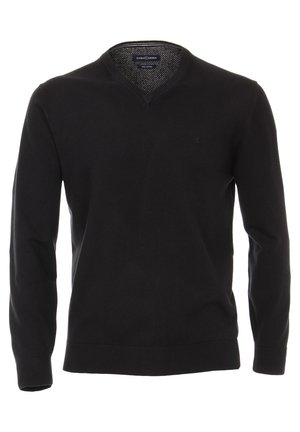 Strickpullover - black