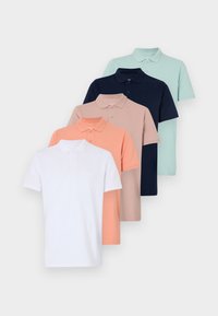ICON SEASONAL COLOR 5 PACK - Piké - white