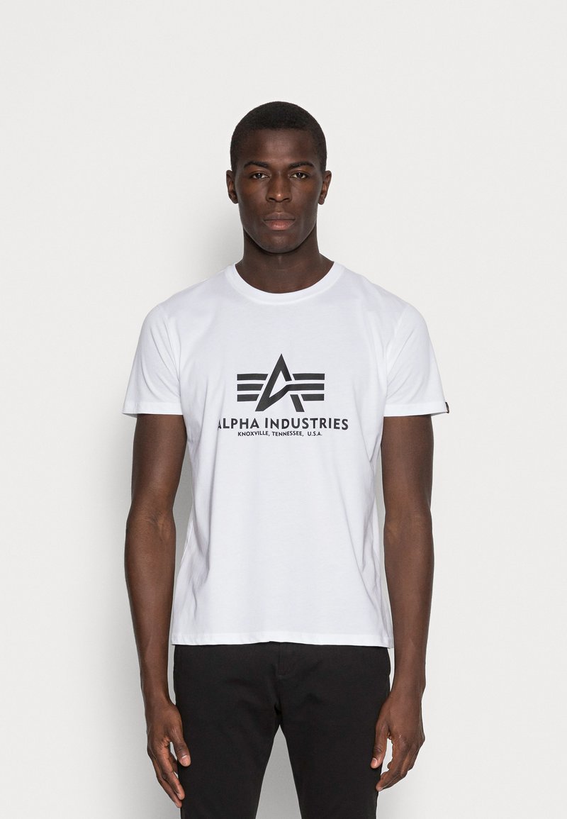 Alpha Industries - T-shirt print - weiss, Vergroten