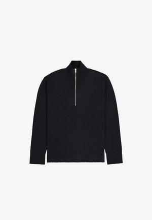 NN.07 HARALD HALF ZIP - Strickpullover - deep navy