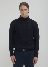 Calliope DOLCEVITA TRECCE  - Strickpullover - blu
