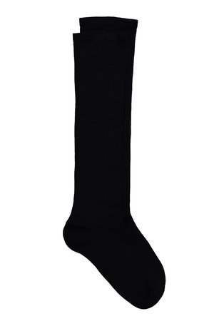 Ulla Popken COMPRESSIE - Podkolienky - black
