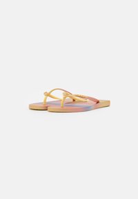 Havaianas HAVAIANAS FLIP FLOP SLIM GRADIENT SUNSET - Sandálias em T - lemon yellow
