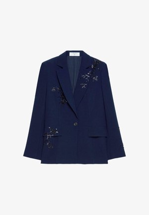 Luisa Viola, RICAMATO IN CADY - Blazer - blu