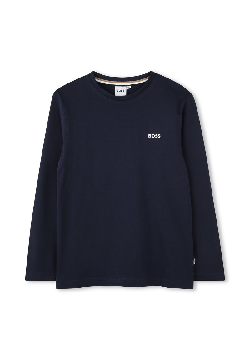 BOSS Kidswear Longsleeve blauw BOSS Kidswear Longsleeve blauw