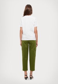 MICHAEL Michael Kors GROMMET EMPIRE - T-shirt basique - white