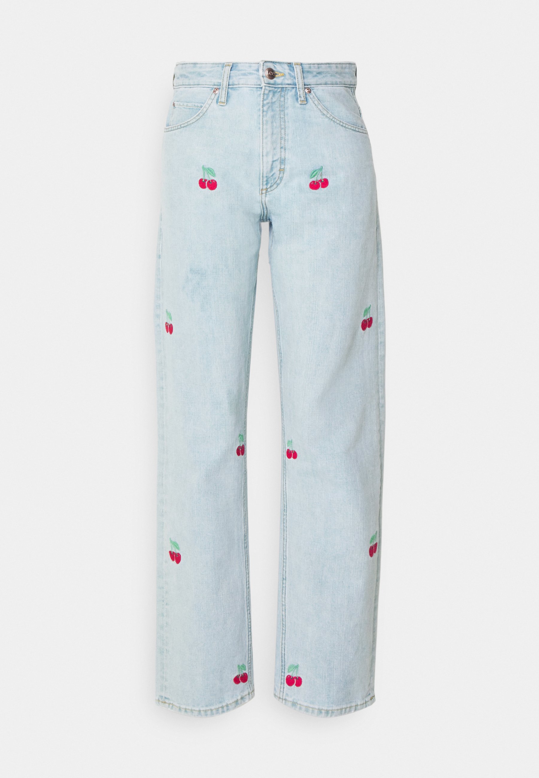 【Lee RIDER STRAIGHT LEG】ホワイトデニム 希少　W30 Lee RIDER - Jeansy Relaxed Fit/wielokolorowy - Zalando.pl