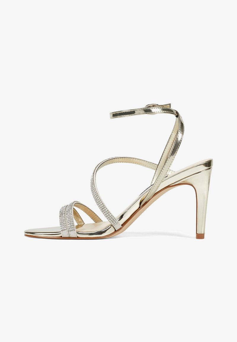 Nine West Sandales à talons hauts - gold-coloured